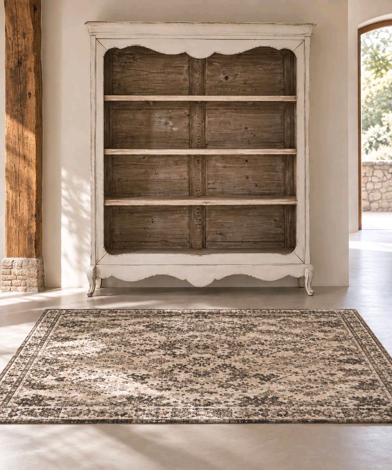 Regal Langworth antikweiß Shabby Chic White Washed Landhausstil – Bild 2